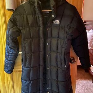 Long Down North Face Jacket